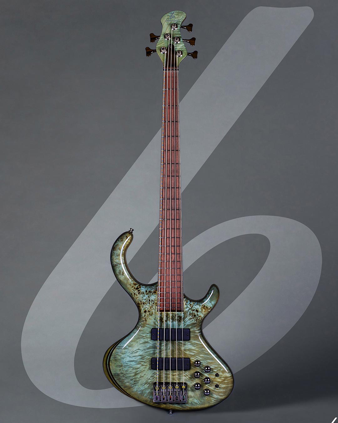 Blasius Kata5 Custom made bass guitar